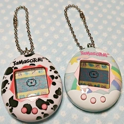 Genuine Bandai Tamagotchi Reproduction Series Yuanzu Machine Pendant Electronic Pets Classic Game Console Childhood Memories Toy
