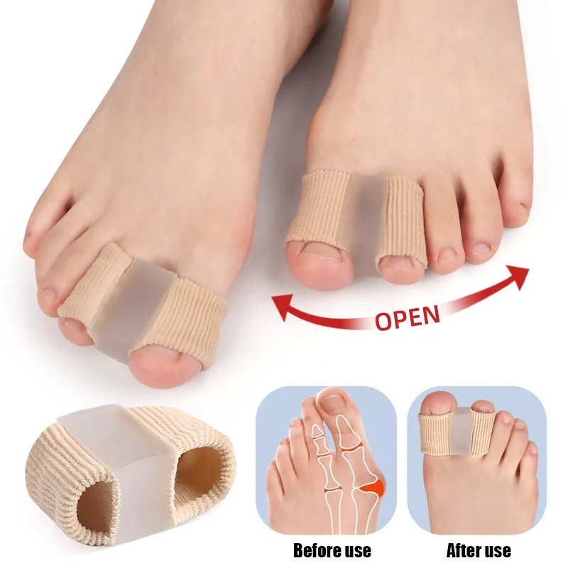 1PCS Toe Separator Hallux Valgus Bunion Corrector Orthotics Night Foot Care Thumb Daily Big Bone Tool Pedicure Feet Straightener