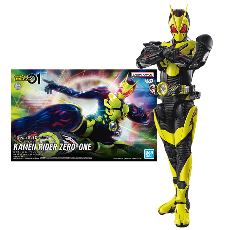 Bandai Original figura genuina Kamen Rider modelo Kit figura-rise estándar Kamen RIder Zero-One colección modelo de figura de acción