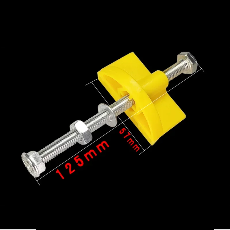 10pcs Manual Wall Tile Locator with Height Adjustment - Fine Thread Rising Positioner for Ceramic Tiles