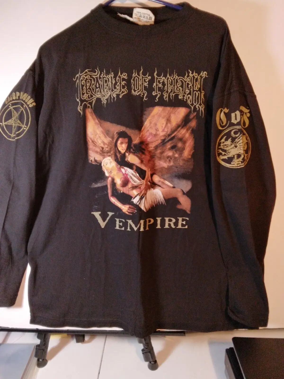 

Vintage Long Sve T-irt Ro Youth Hip Hop Printed Loose Fit Summer Faionable round Ne No Iron Treaent