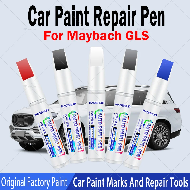 Voor Mercedes-Benz Maybach GLS 2021-2025 W167 Autolak Kras Reparatie Pen Touch Up Verf Accessoires Zwart Wit Zilver blauw Rood