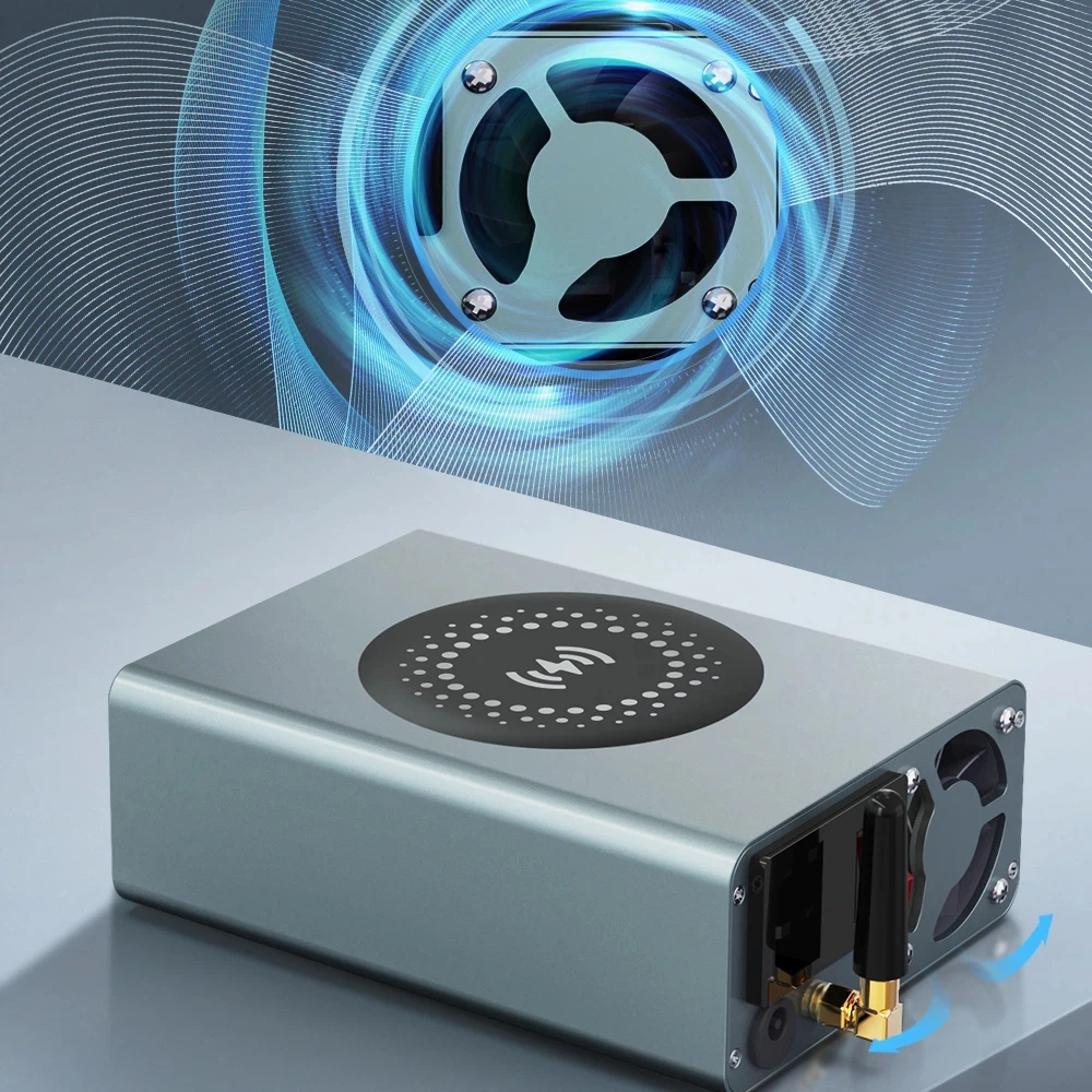 محطة شحن Ultimate 200W AIXUN DP20 | 4 منافذ USB، 15 وات لاسلكية، مخرج تيار مستمر 24 فولت، للمنزل ورشة عمل #1