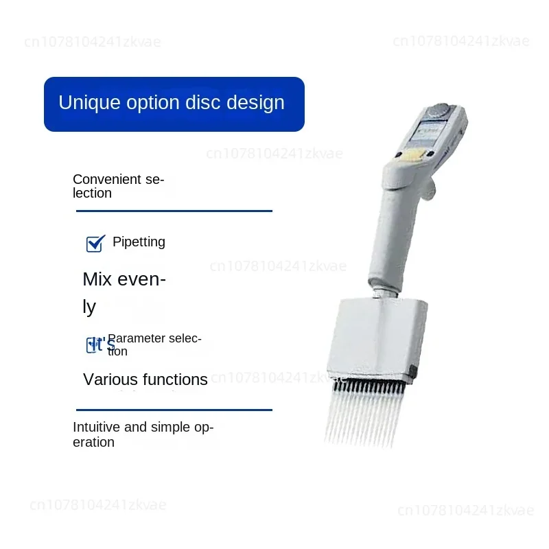 Excel electric (single channels) multi-channel pipette P3608L-20-230V