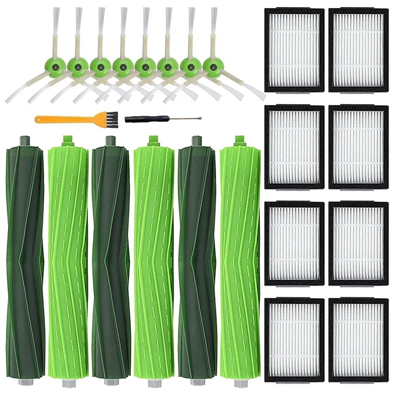 

Replacement Compatible For Roomba E5 E6 E7 I7 I7+ I3 I3+ I4 I4+ I6 I6+ I8 Vacuum Cleaner, Replenishment Kit
