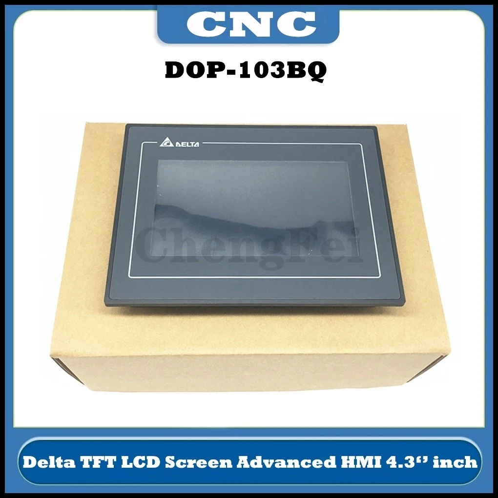 Imagem -02 - Cnc Delta Dop103bq Hmi Tela Sensível ao Toque 4.3 Polegada 480*272 Exibição de Interface Máquina Humana Substituir Dop-b03s210 Dop-b03s211