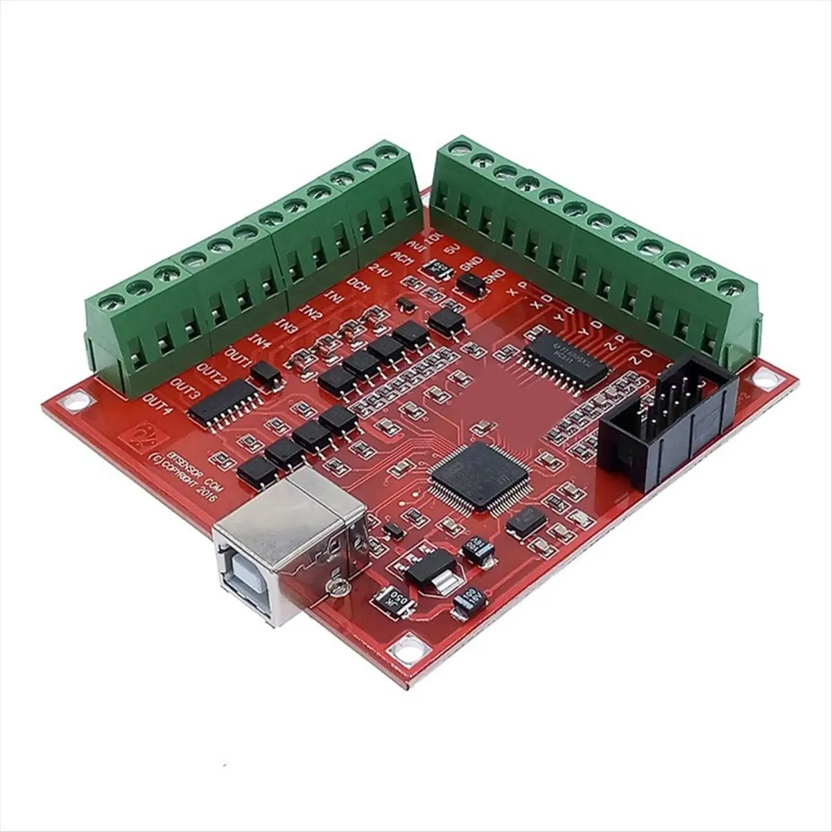 【~ New A88T】USB Interface for Motion Control Card Flying Carving Card with USB Cable for 4 CNC Router Engraving Machine