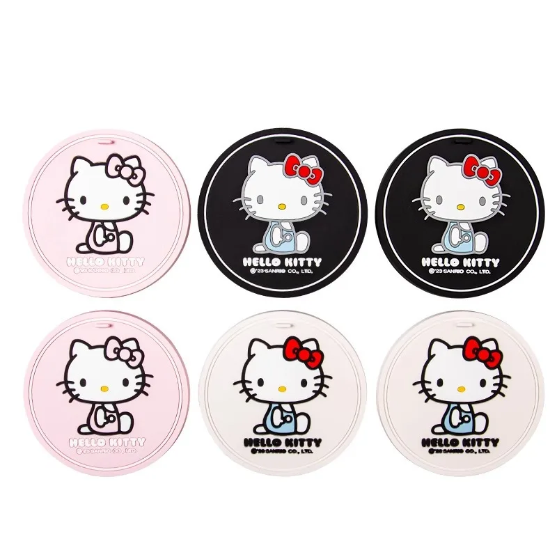 Hello Kitty Car Auto Cup Holder Anti Slip Insert Coasters Pads Interior Accessories For Most Cups Accessories view 4