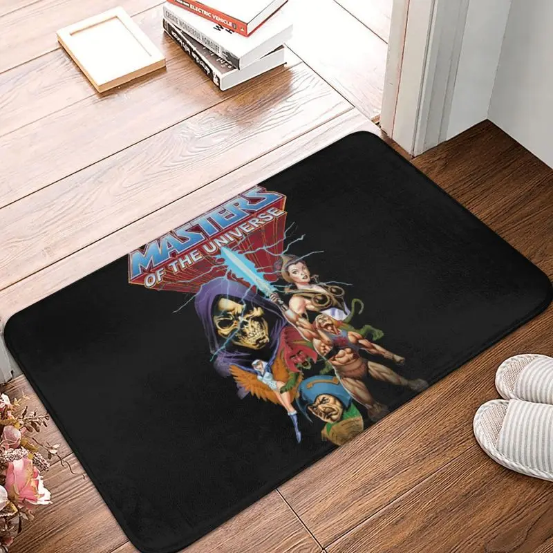 Classic He-Man And The Masters Of The Universe Doormat Mat Anti-Slip Anime Skeletor 80s She-Ra Beast Kitchen Bath Rug Carpet