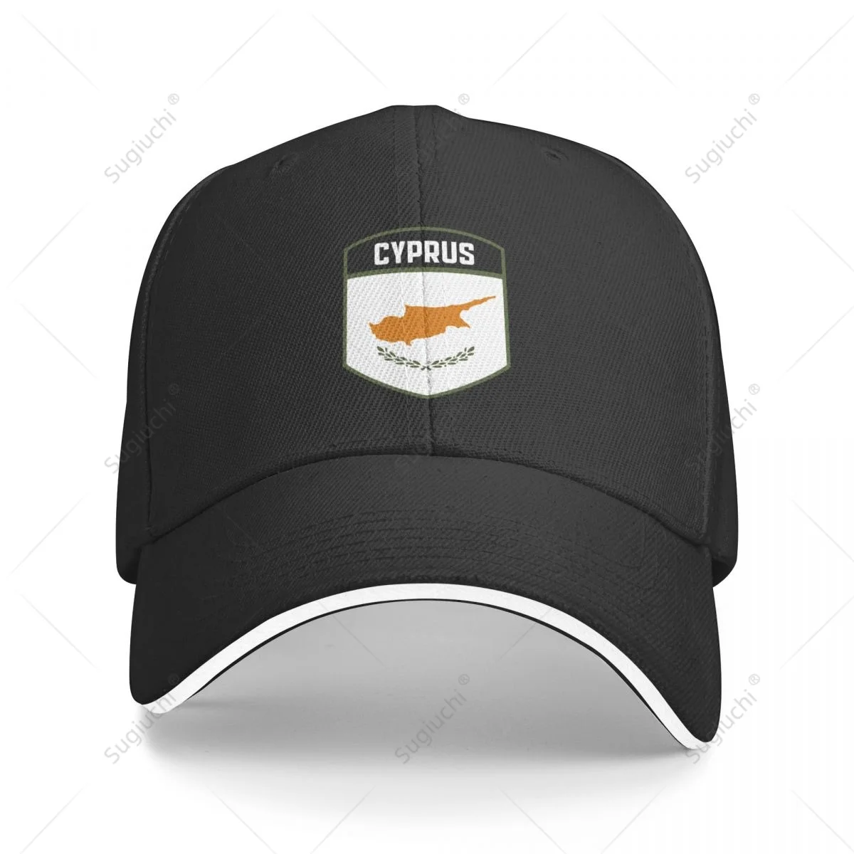 Multifunction Cyprus Flag Shield Sandwich Baseball Cap Men Sports Casual Caps Golf Hat Fishing Outdoors