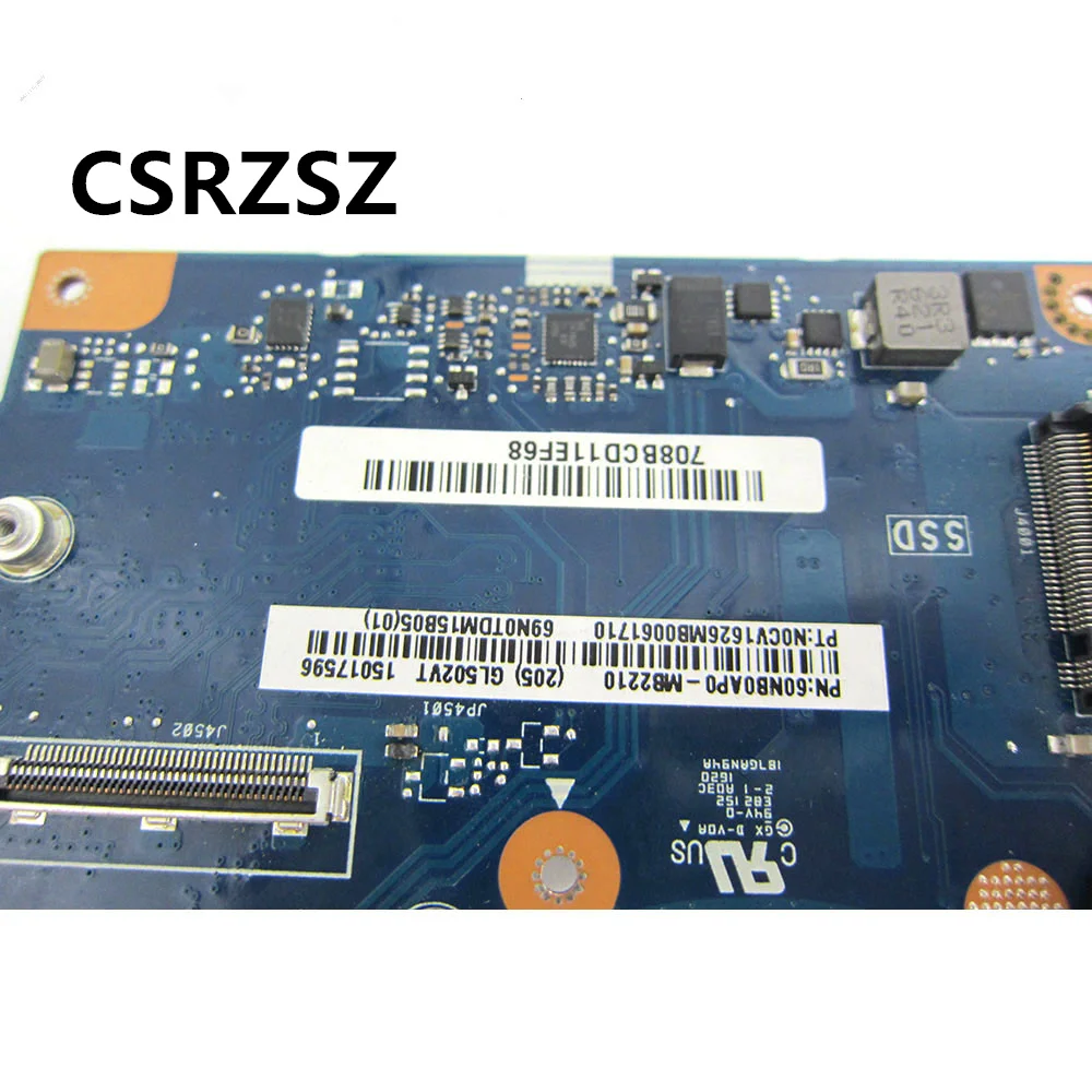 CSRZSZ For ASUS ROG Strix GL502VT Laptop motherboard REV 2.0 with i7-6700HQ CPU  Test work perfect