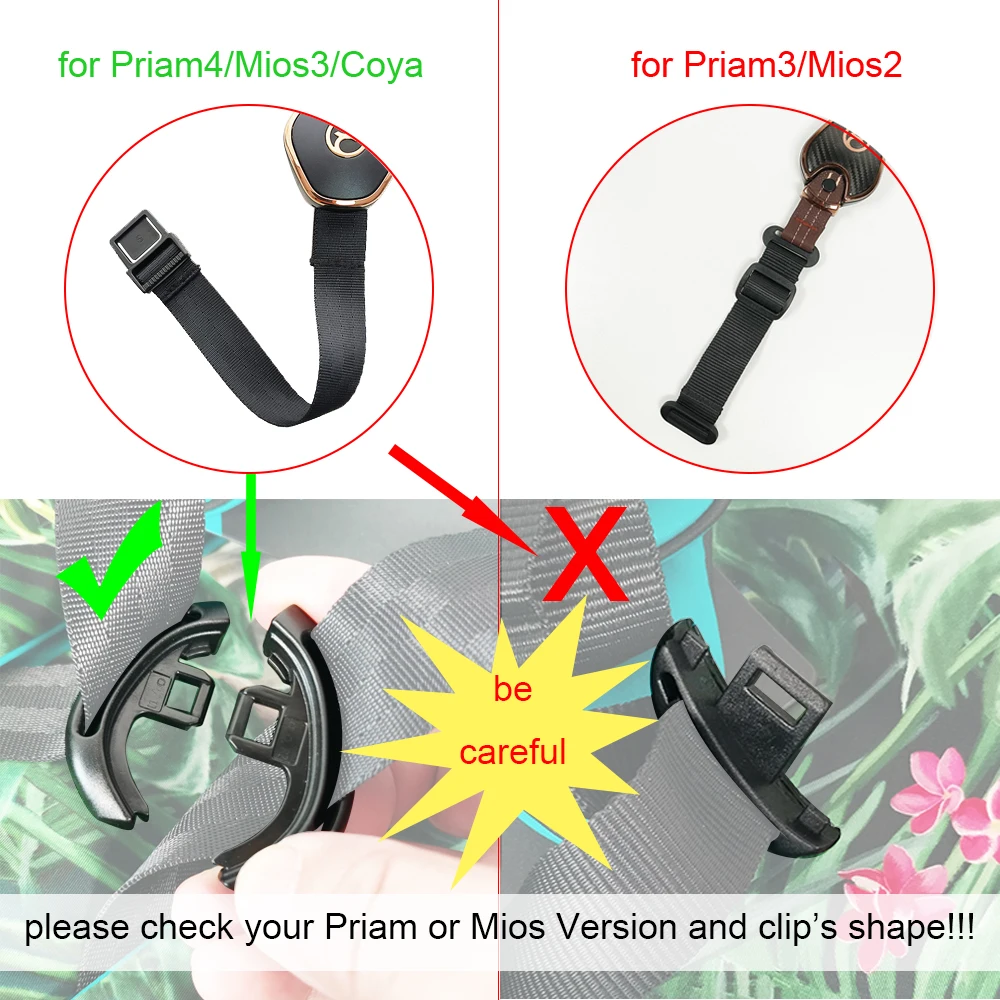Pram Safety Latch For Priam 4 Mios 3 EU Ver Coya Buggy One Pull Harness Seat Belt Connector Buckle Converter Baby Accessories