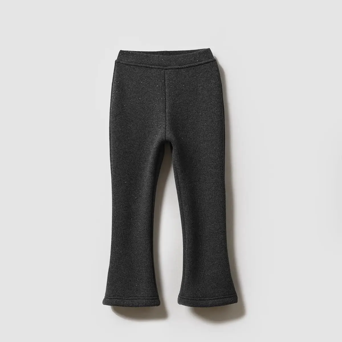 Kids Girls Shining Flare Leggings 2025 New Arrival Children Warmmer Velvet Leggins Pants Autumn Winter Clothing Korean Style