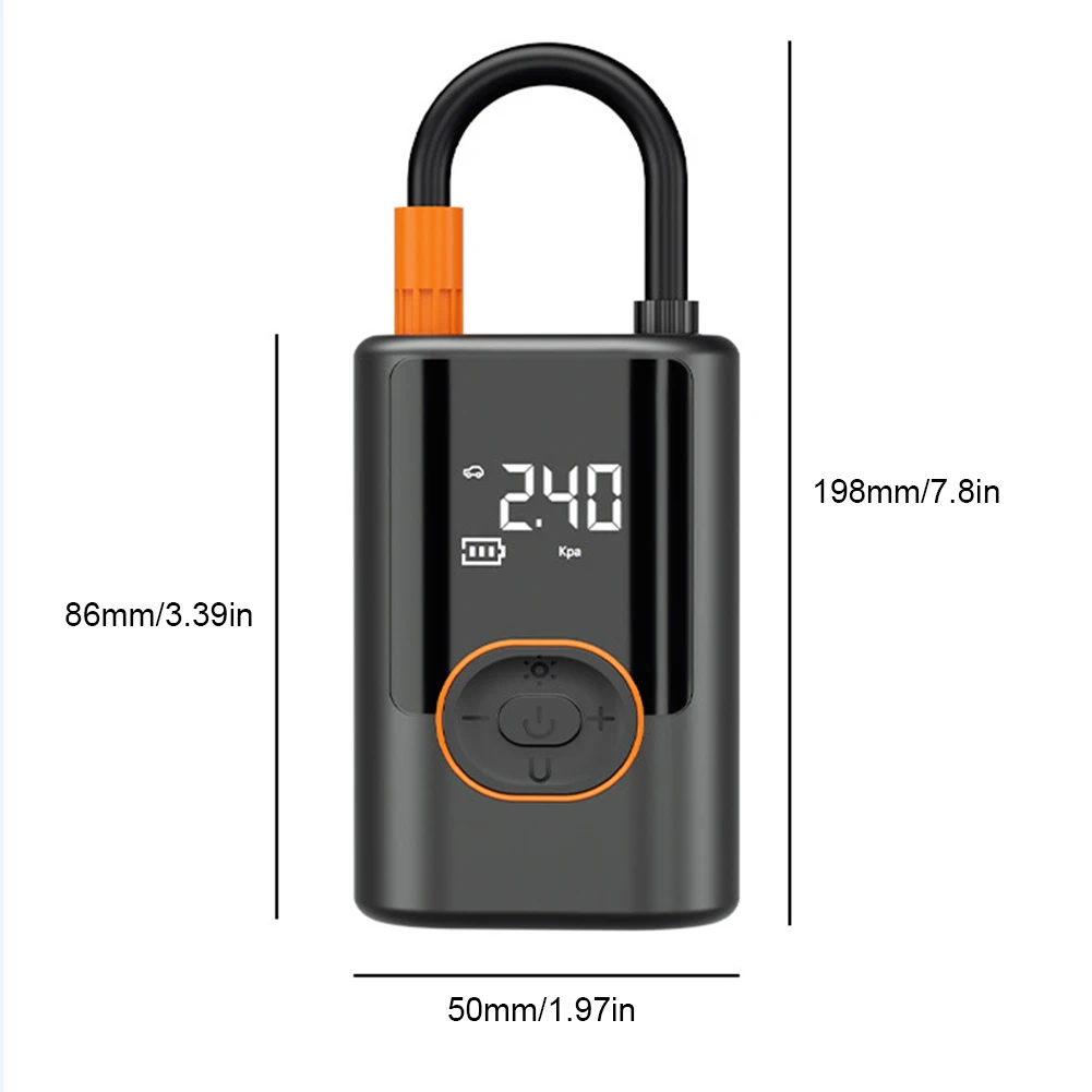 نافخة سيارة لاسلكية ، ضاغط هواء ، مضخة محمولة بليد ، USB للخارج للدراجة والدراجة النارية ، مضخة إطار W
