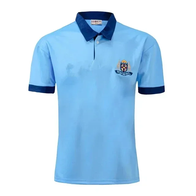 1985 NSW Blues Retro Rugby Jersey - مقاس رجالي: S-5XL (رقم اسم الطباعة) عالي الجودة