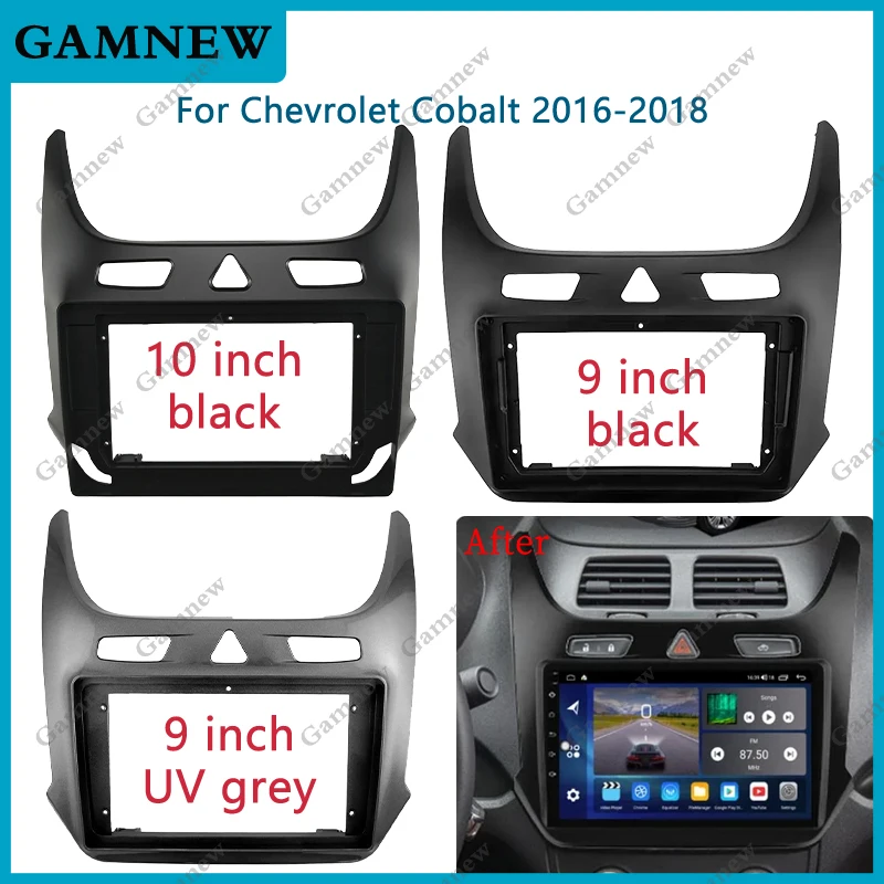 9-calowy 10-calowy adapter samochodowy do Chevroleta Cobalt 2016-2018 Android Radio Dash Fitting Panel Kit