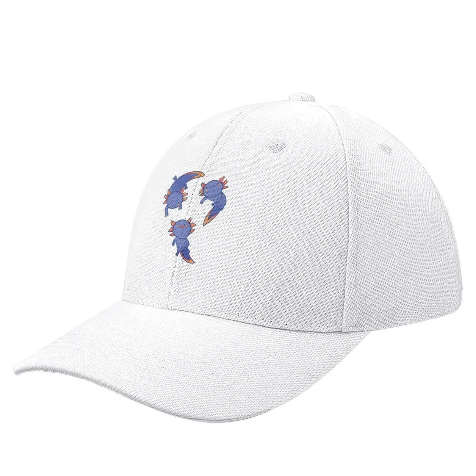 Cute blue axolotls Baseball Cap party Hat Hat Man For The Sun Baseball Men Women's