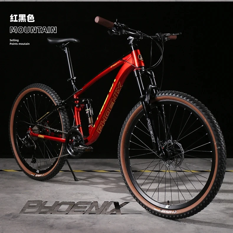 26/27.5 inch soft tail Mountain Bike Full Suspension Cross Country Bicycle 30 speed MTB cable disc brake Downhill bicicleta