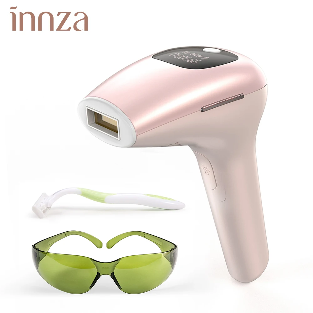 Innza IPL Hair Removal Epilator Hair Removal Machine Permanent 2 Modes 5 Levels Electric Epilator 999000 Flashes