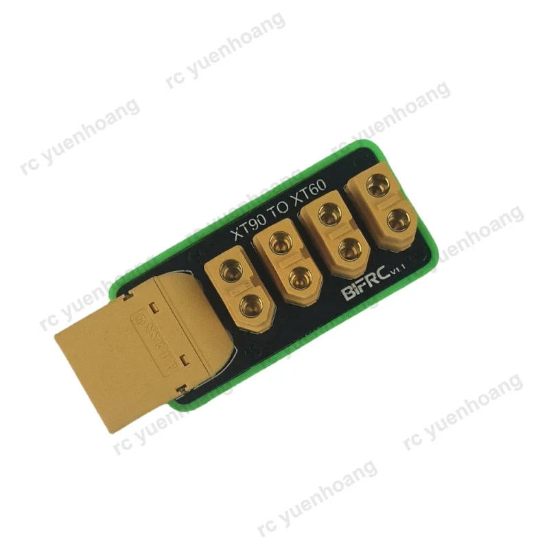 1PCS RC Model Robor XT90 naar 4-Way XT60 Stroomverdeelbord 200A Hoge Stroom voor DIY onderzeeër Modificatie Adapter