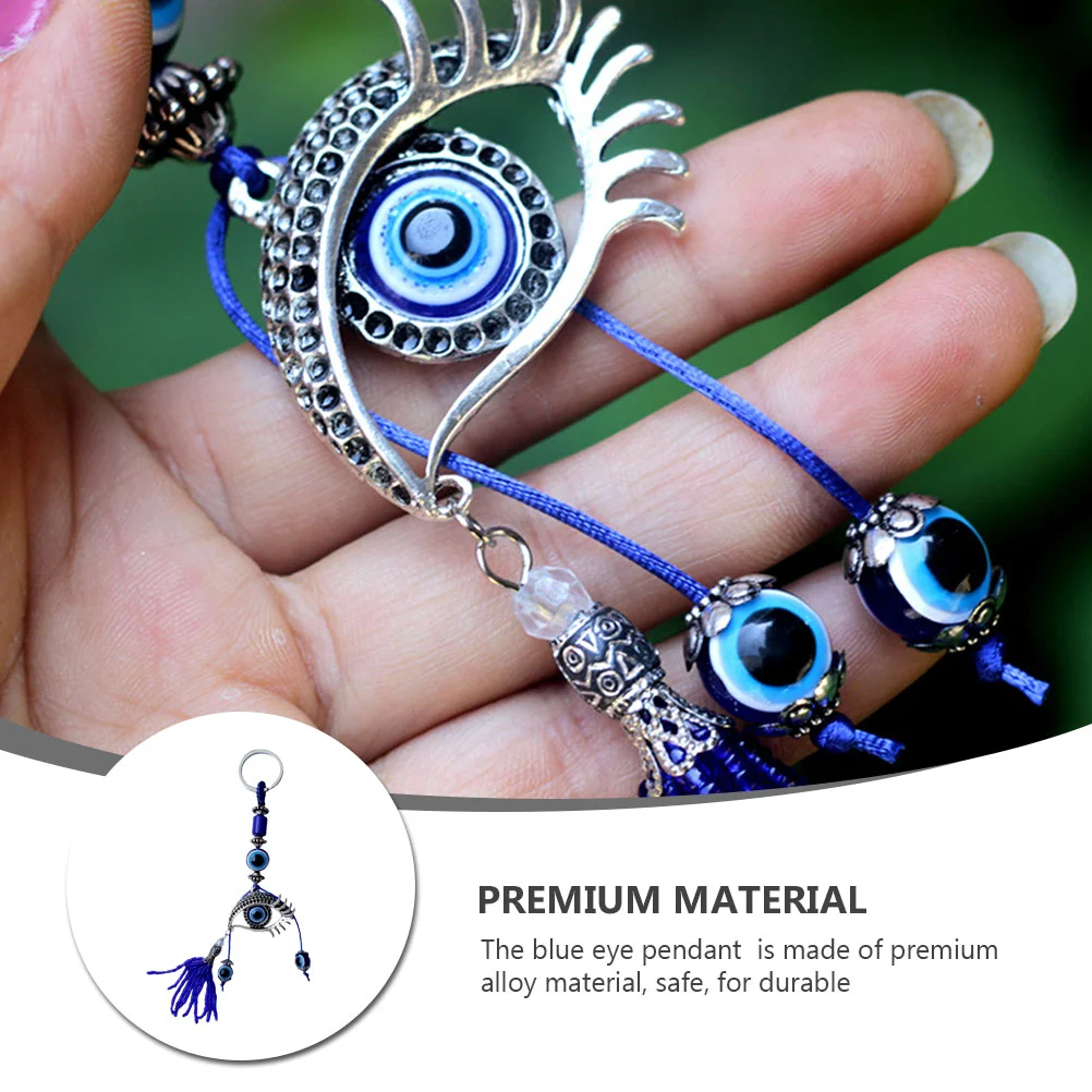 Blue Pendant Islamic Eye Hanging Evil Wall Decoration Muslim Eyes Style Material