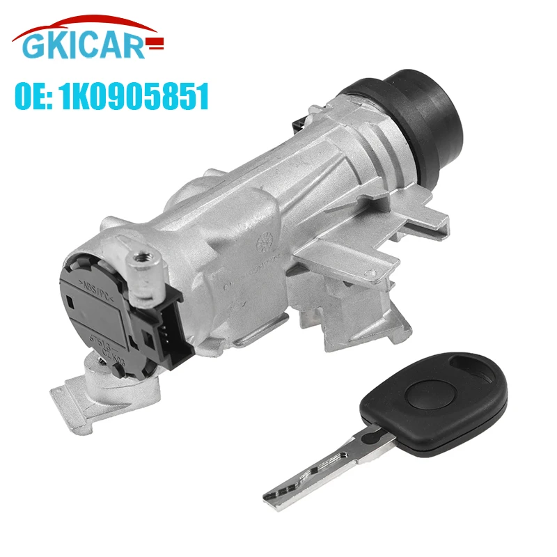 1K0905851 Steering Lock Ignition Switch 1K0905851B 1K0905865 30936044 1K0905841 6K0905866 For VW Golf Tiguan Audi TT A3 Altea