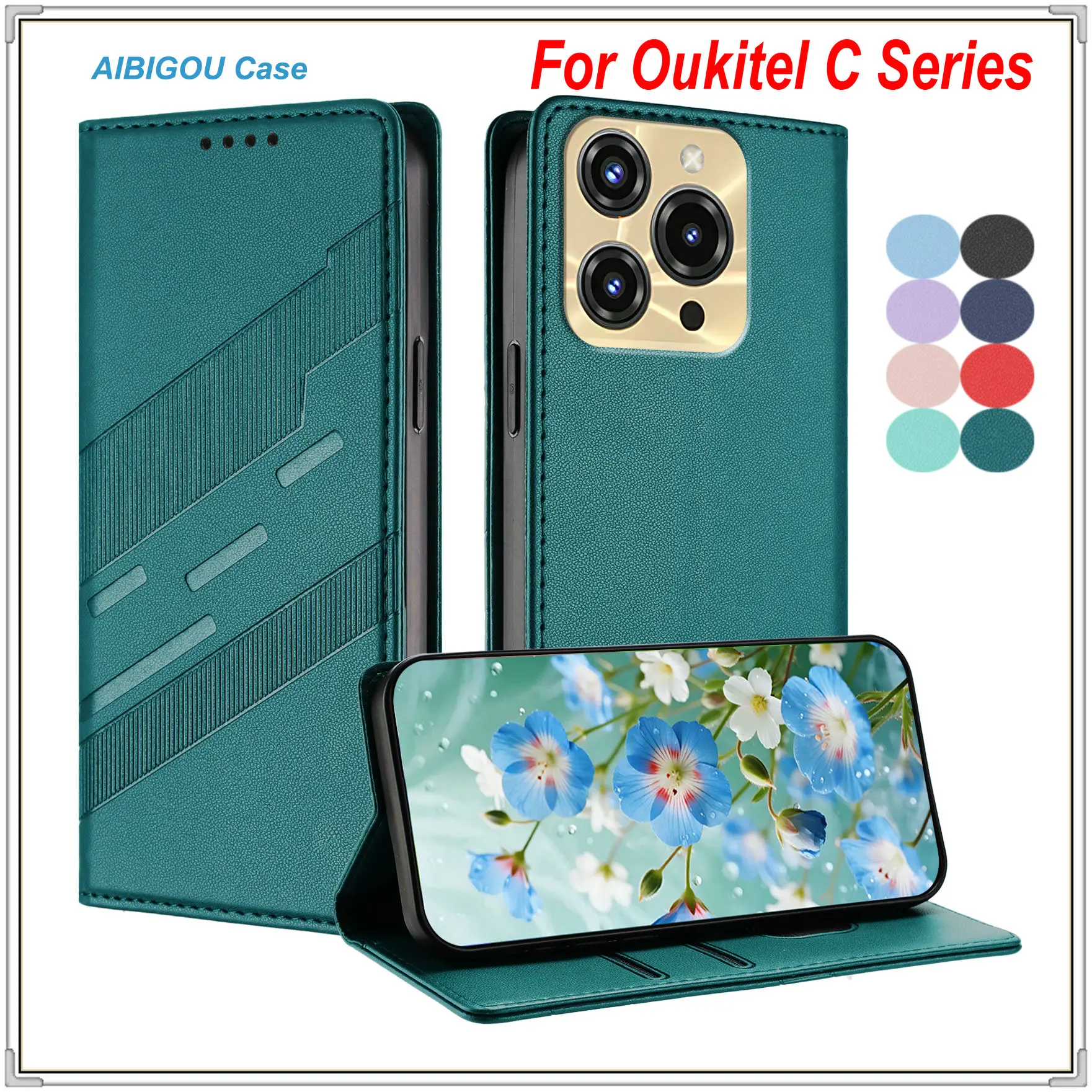 For Oukitel C1 C59 C60 C61 C62 C65 C68 C69 PRO Luxury Leather Case Retro Wallet Book Flip Magnet Full Cover For Oukitel C69 Bags