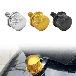 Vis de fixation de siège arrière de moto, boulon noir chromé or pour Harley Sportster Touring Softail CVO, accessoires de montage à vis