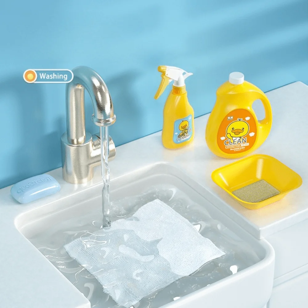 Set di strumenti per la pulizia realistici per bambini: mini mop e forniture per spazzare per ragazzi e ragazze, giochi di finzione, giocattoli per le pulizie, regalo di Natale