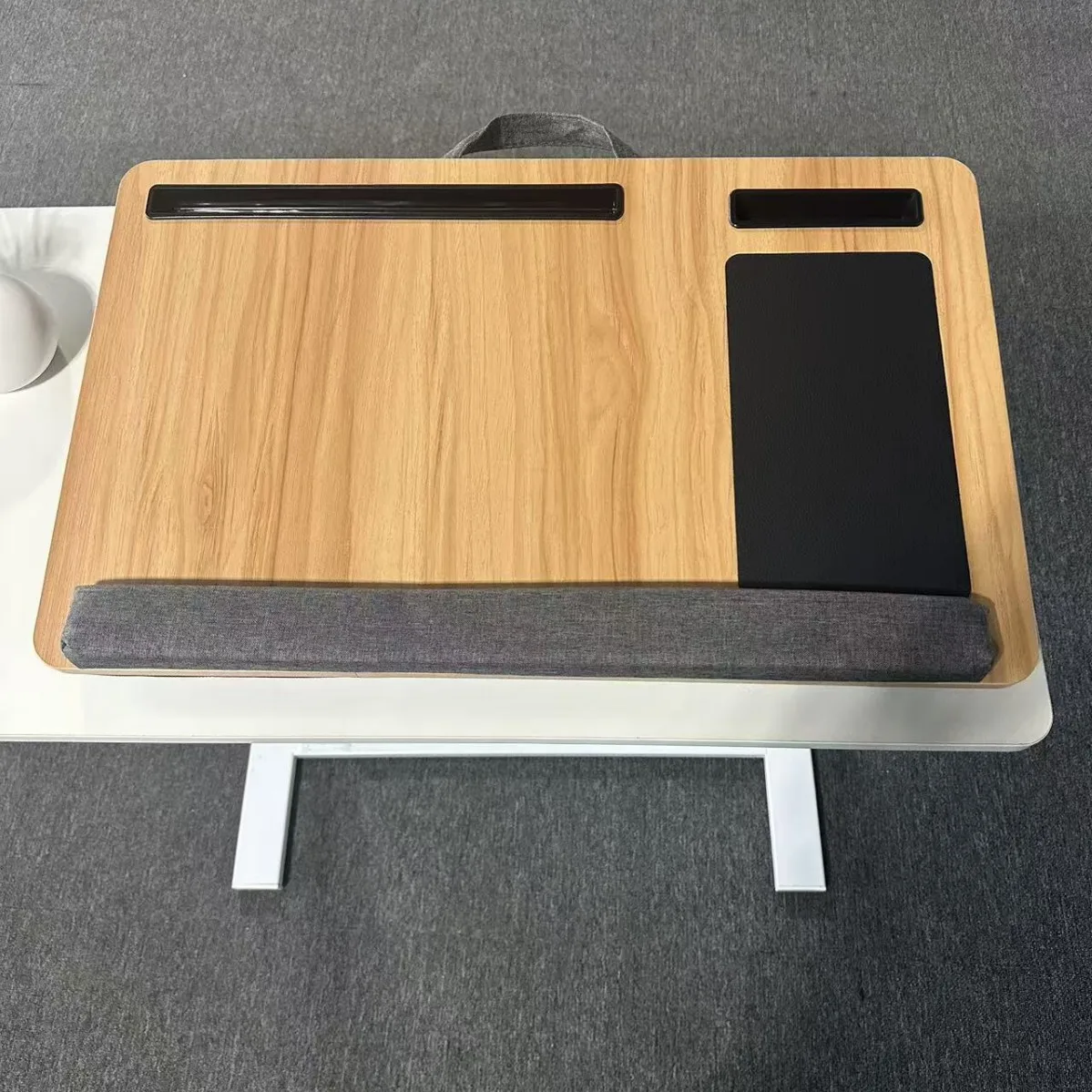 Foldable Portable Lap Laptop Desk X Cm Desktop Options Board Table Bed Sofa Couch Study Remote Work Non-Electric Compact