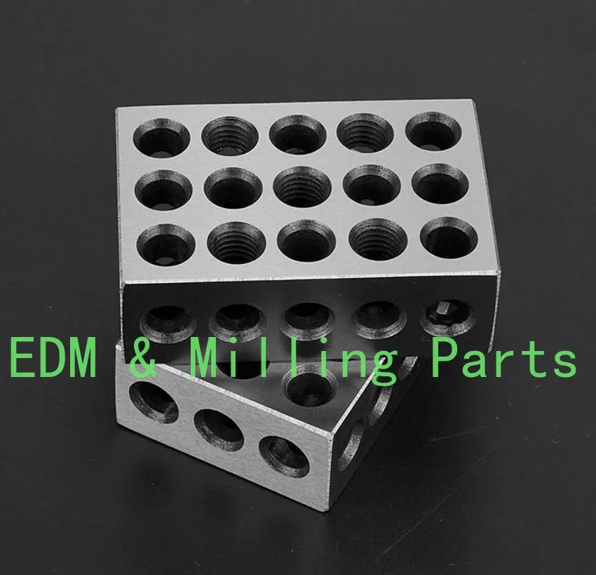 

CNC Milling Machine Milling Block High Accuracy Hardened Steel 2pcs Block Durable For Industry Steel