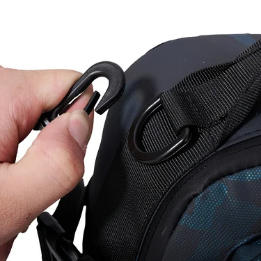 Herren-Doppelschulterrucksack, Einzelschulter-Umhängetasche zum Angeln, Outdoor-Ködertasche, Wander-Brusttasche, funktionelle Outdoor-Tasche, Tarnfarben-Reise-Sporttasche, Wander-Cross-Country-Rucksack, verschleißfeste – Detail 4