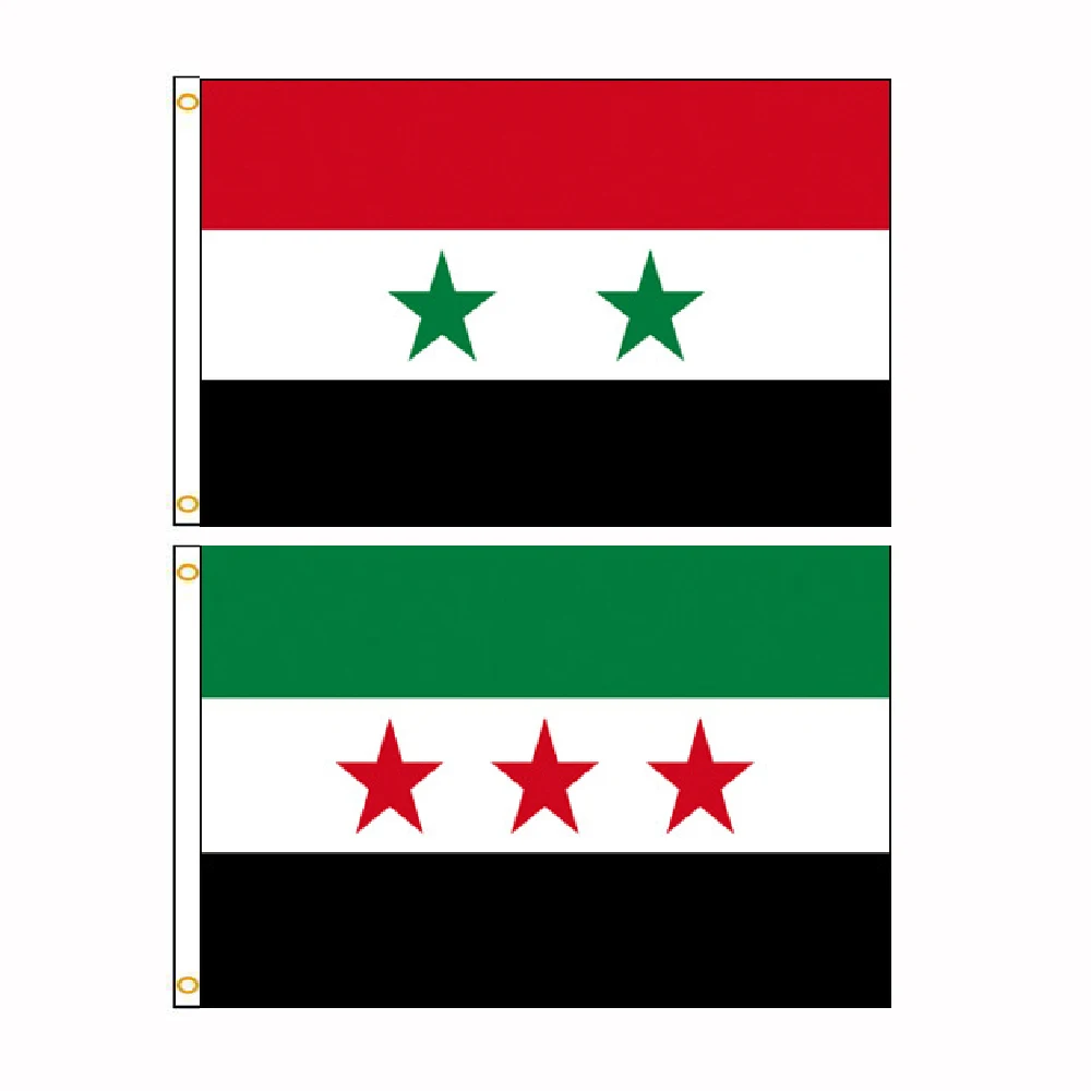 FLAGLINK 90x150cm Syria syryjska flaga do dekoracji