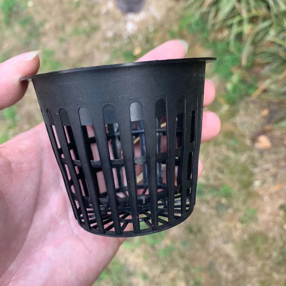 

1 Set Plant Nursery Net Cups Plastic Growing Pots For Hydroponic Water Planting Soilless Culture Lightweight Durable Garden