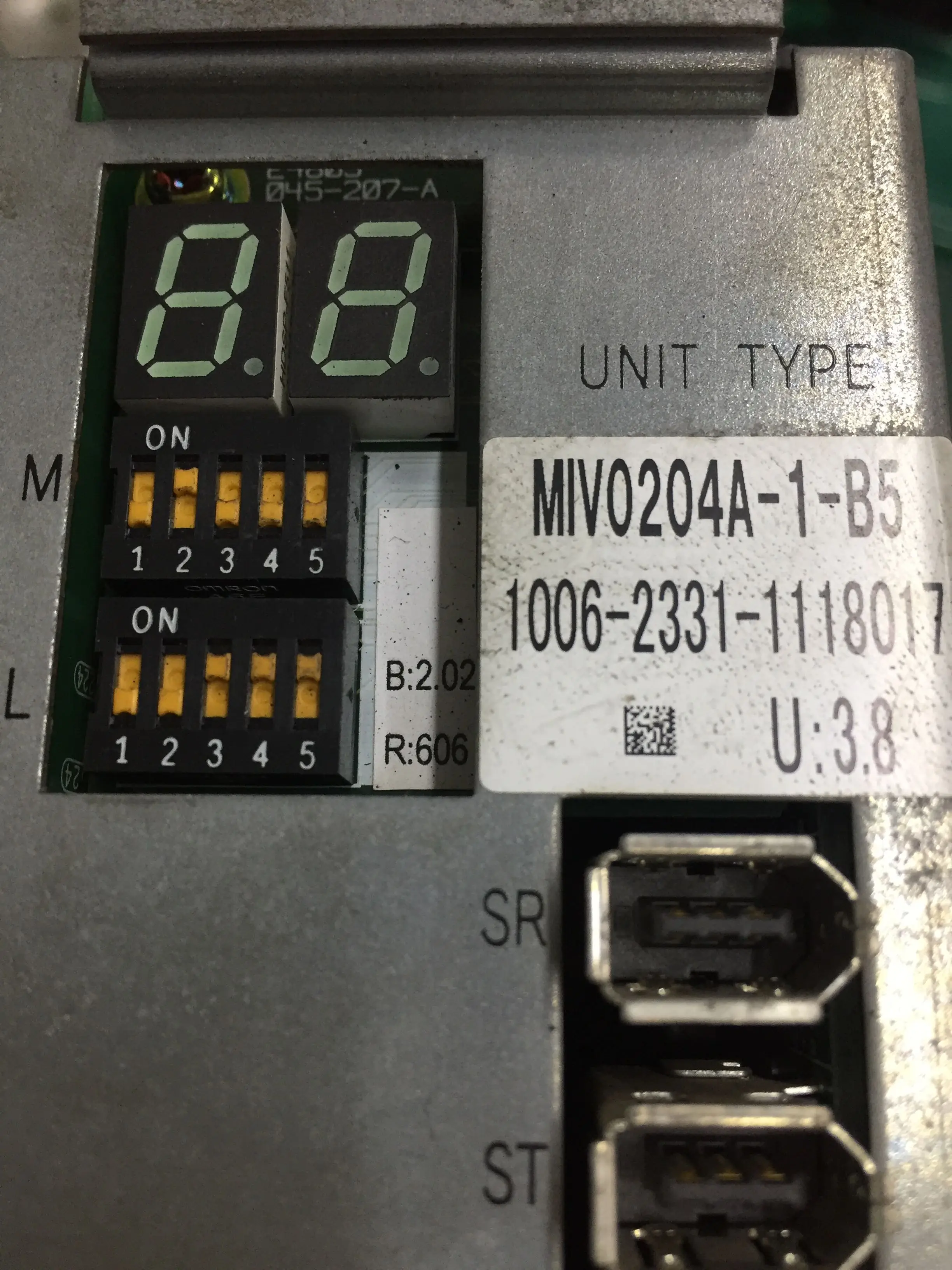 MIV0202-1-B3  Okuma Servo Drive Module CNC Lathing Machine MIV0202 1 B3Tested OK