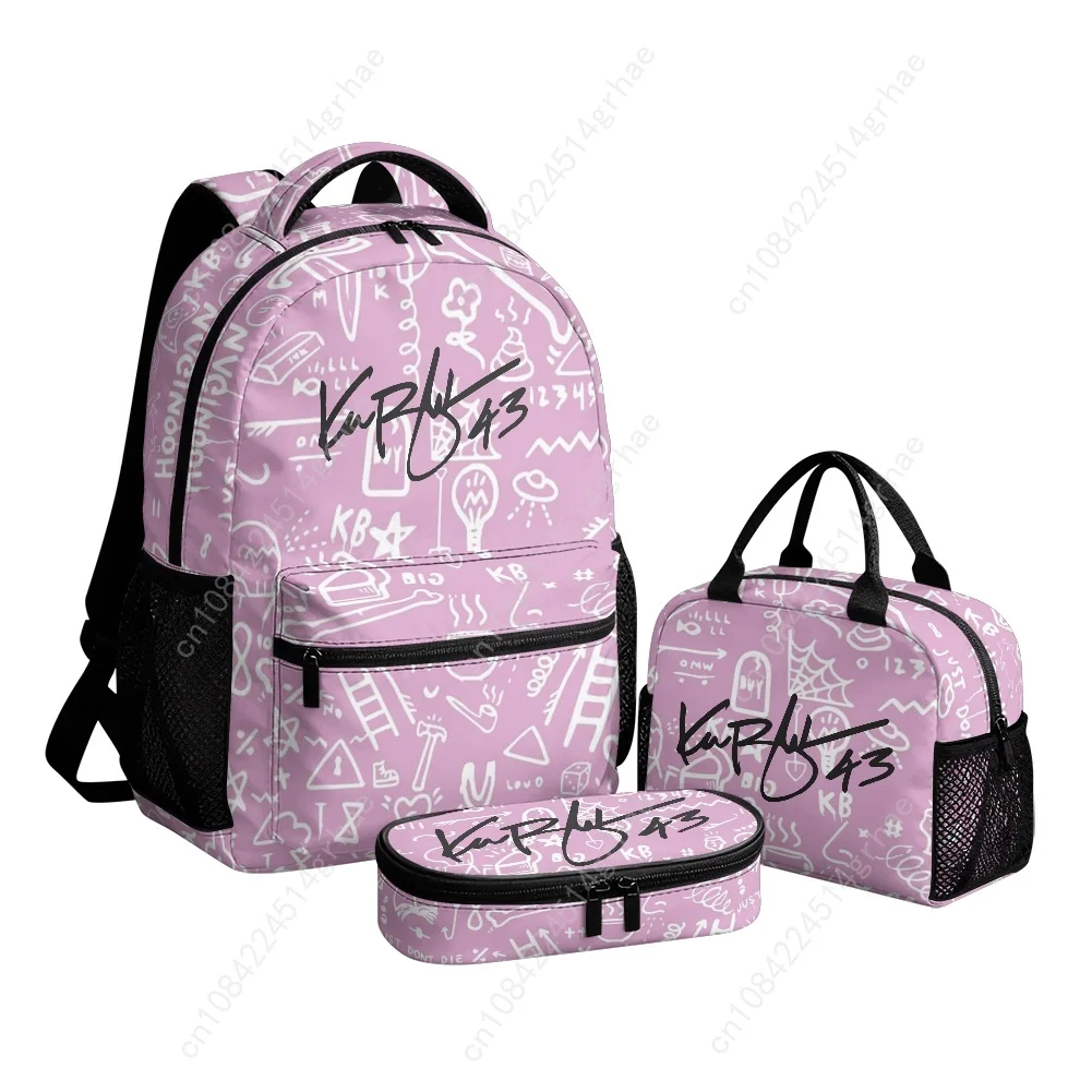 Ken Block 43 Custom Leisure All-Over Print 3-Piece Backpack Set (Includes Backpack, Lunch Bag, and Pencil Case)