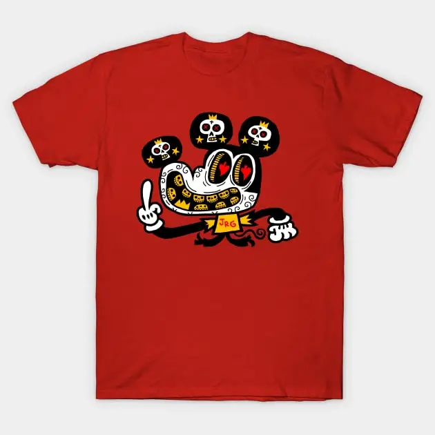 Muerto Mouse T-Shirt Men Women Clothes Oversized Cotton Tees New Fashion Top Tees