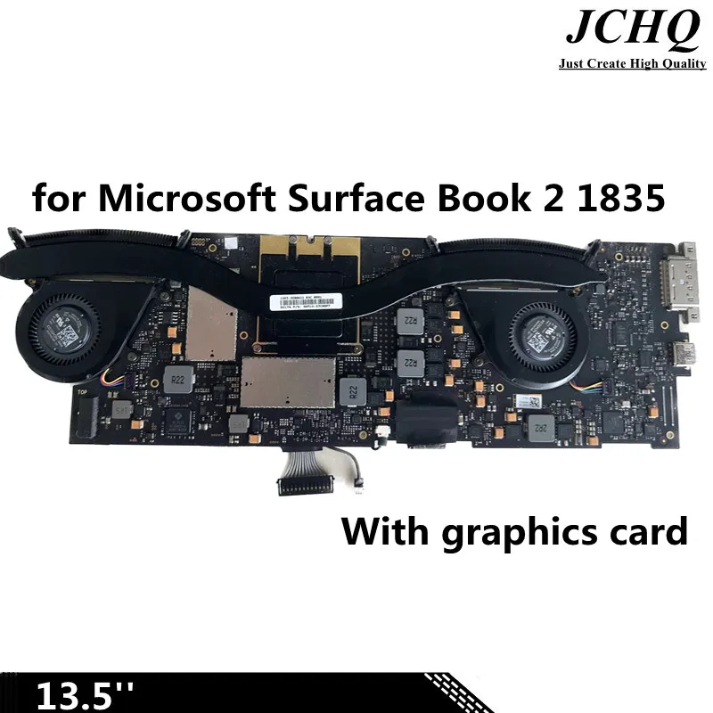 Original Motherboard For Microsoft Surface book 2 1835 13.5'' Logic Board With GPU