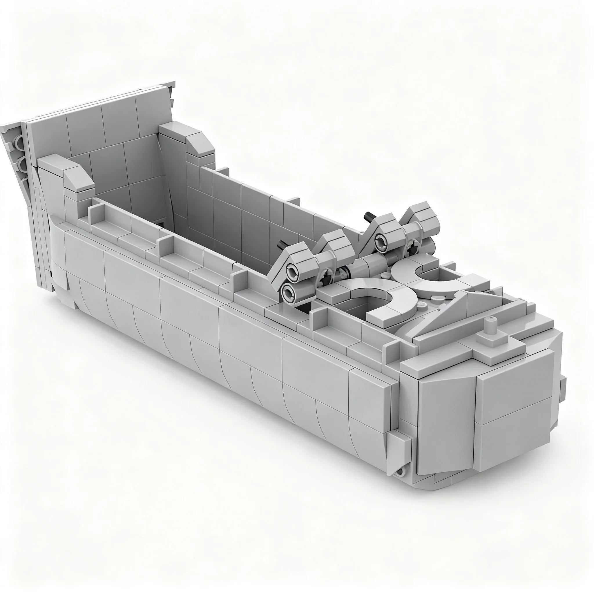 342pcs MOC LCVP "Higgins" Boat Creator Designer Sets Model Building Blocks Construction Toy Christmas Gift Assemble Birthday 3D