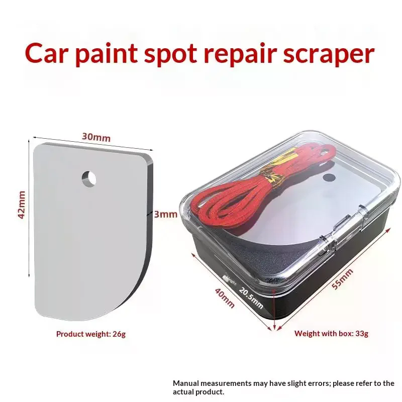 1Pcs Sagging Varnish Paint Removal Film Cleaning Hard Surface Stains Treatment Scraper Tool Car Polishing Point Repair Scraper