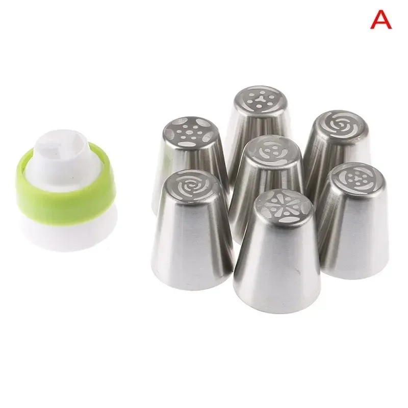 Kuchendekorationswerkzeug-Set mit Spritztüllen, Zuckergussspitzen, Fondantnägel, Spritzbeutel zum Backen von Cupcakes, Keksen – DIY-Dessert-Set – Detail 5
