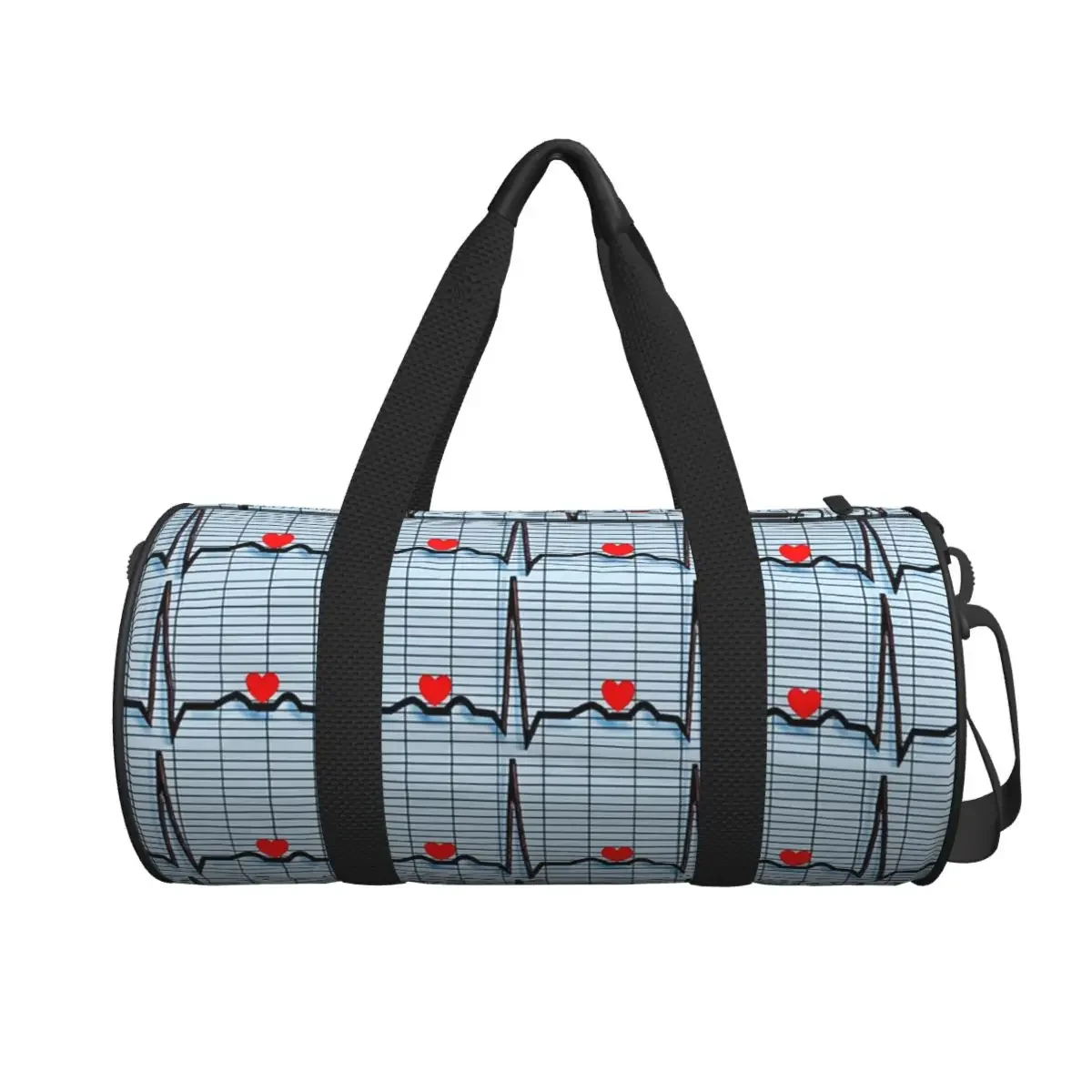 

EKG Cardiac Rhythm Strips Большая спортивная сумка Водонепроницаемая дорожная сумка Duffle Сумки Сумка для фитнеса