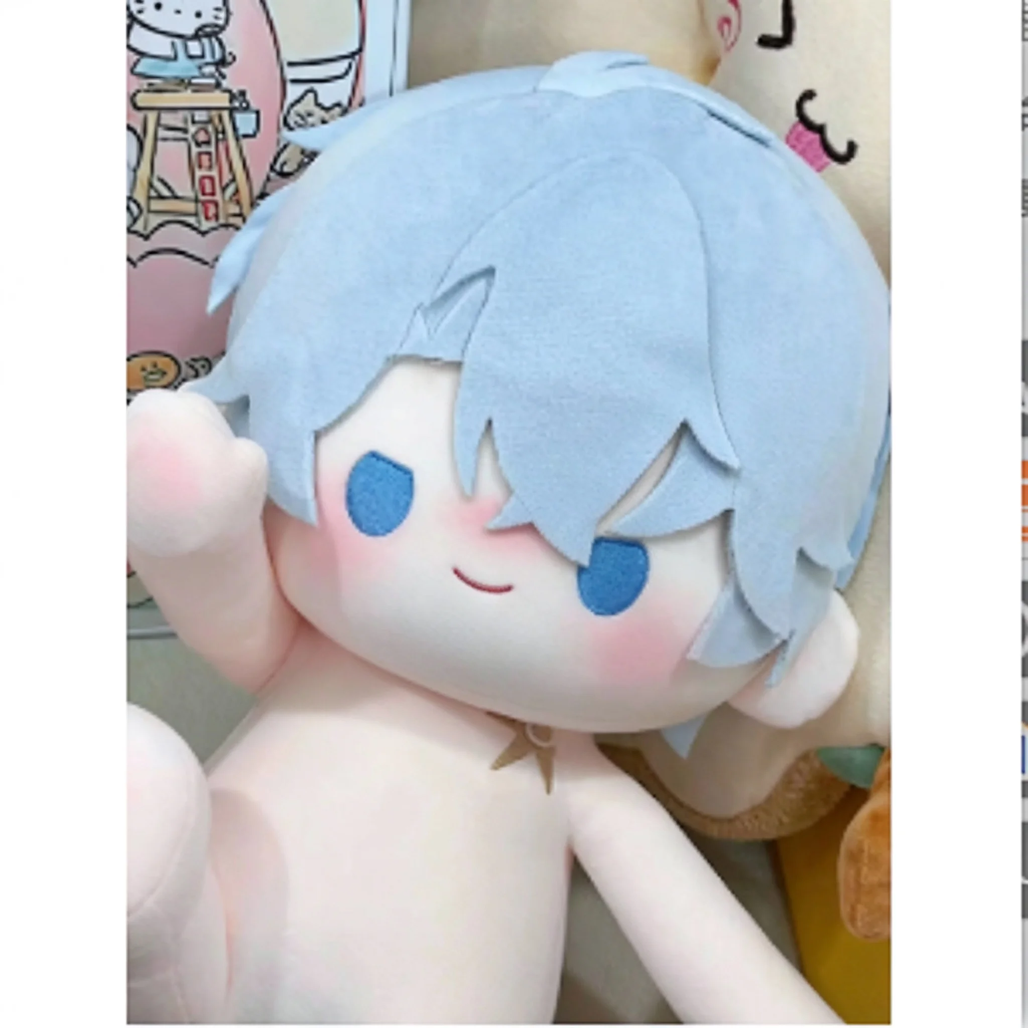 Anime Phainon Honkai: Star Rail chico guapo muñeco  peluche suave cuerpo 40cm postura sentada vestir almohada juguetes muñecas