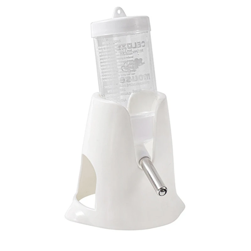 

4X7B Automatic Pet Water Feeder Hanging Drinker Bottle For Hamster Leak Proof Design