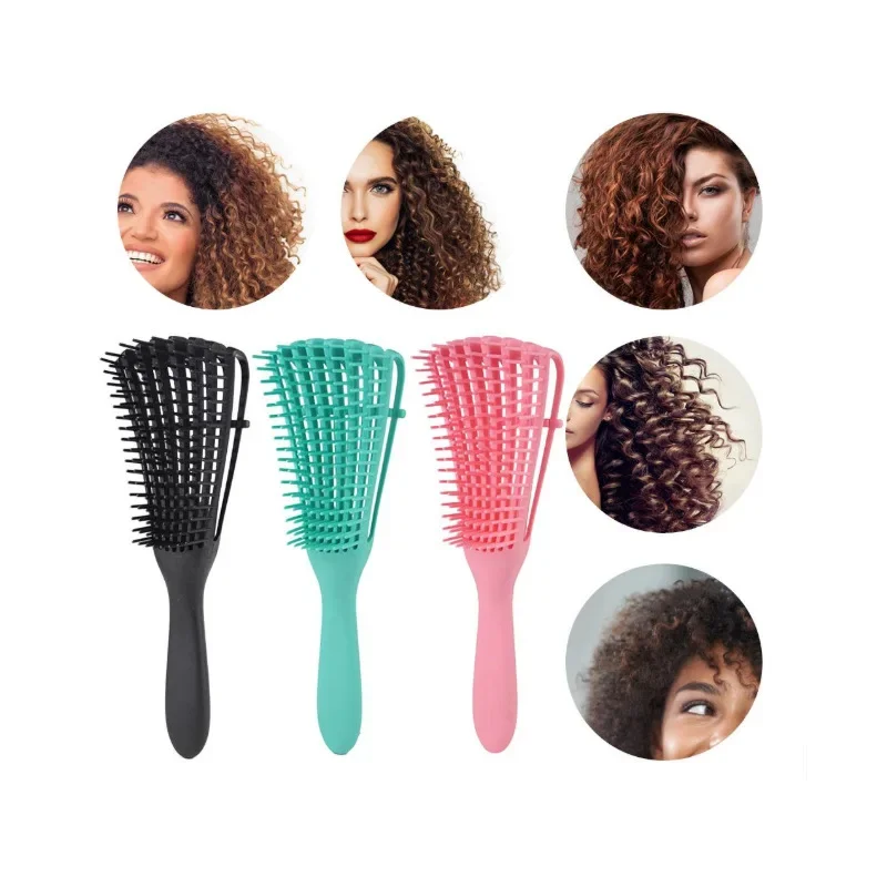 

Scalp Massage Comb, Curling Comb, Anti-Static Wet Curling Comb, Salon-Grade Hair Styling Tool, Styling, Curling, And Salon Care