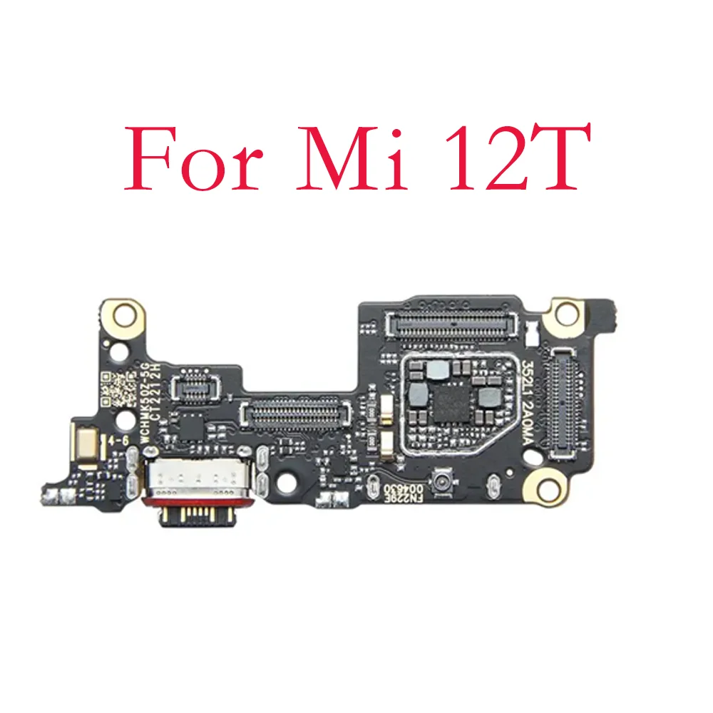 New For Xiaomi 12 12T 12S 12T Pro 12X USB Charging Dock Connector Port Board Flex Cable Repair Parts