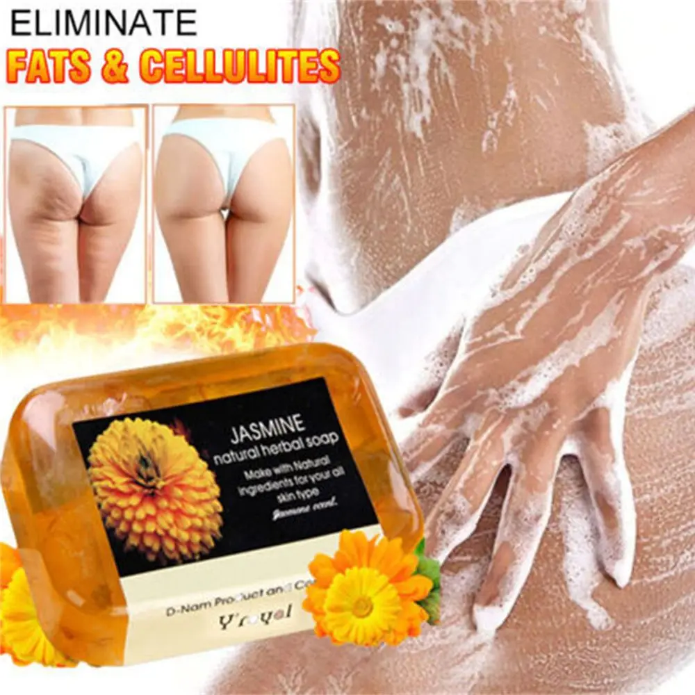 

Sdotter Hot Anti Cellulite Organic Calendula Soap Skin Firming Anti Swelling Weight Loss Slimming Natural Serum Massage Spa Beau