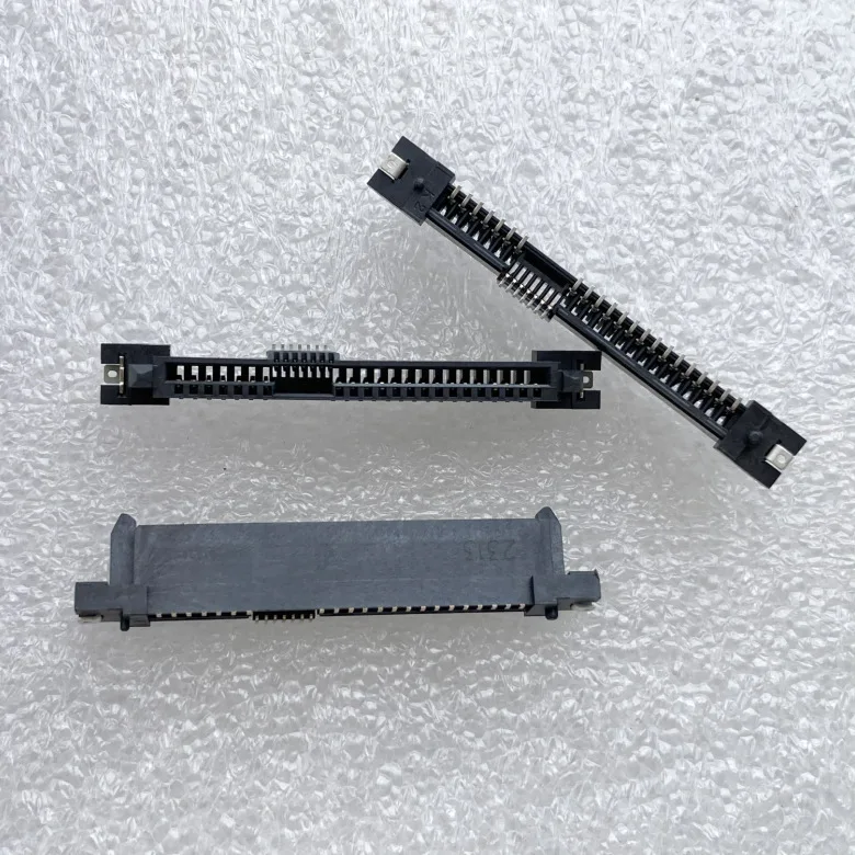 For Taiwan-made SAS29P female SMT vertical patch with positioning post SATA female connector interface socket