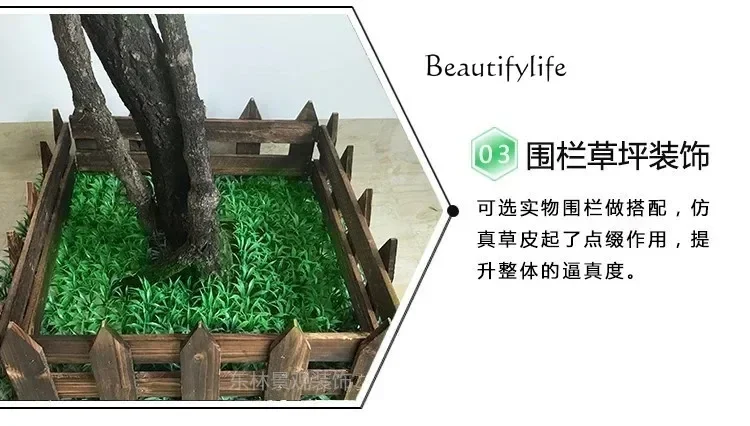 على الأرض النباتات الخضراء المناظر الطبيعية الديكور الدعائم شجرة شجرة تقليد الأشجار وهمية مركز تسوق مطعم الفندق