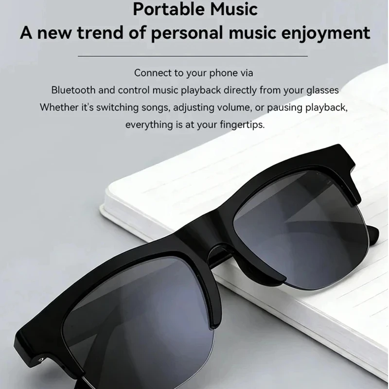 OnePlus AI Smart Glasses 1600W Pixel Camera Video Recording Bluetooth Call AI Photo Recognition  Voice Translation Sunglasses